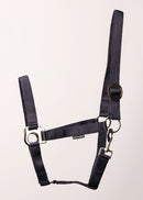 Harry's Horse Halfter mit Schiebeverschluss und Druckknopf, marineblau