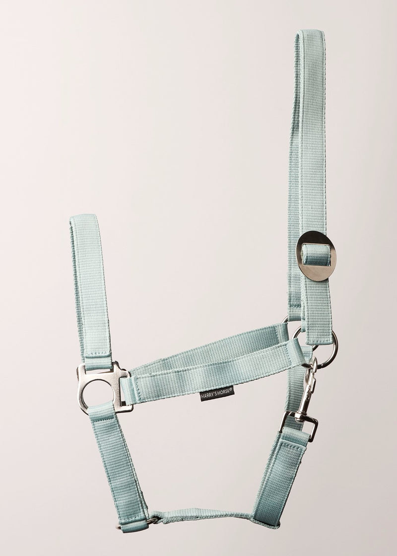 Harry's Horse Halster met schuifsluiting en muskaton, turquoise
