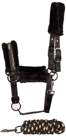 Harry's Horse Denici Cavalli Stardust Halfter-Set, weich, Schwarz