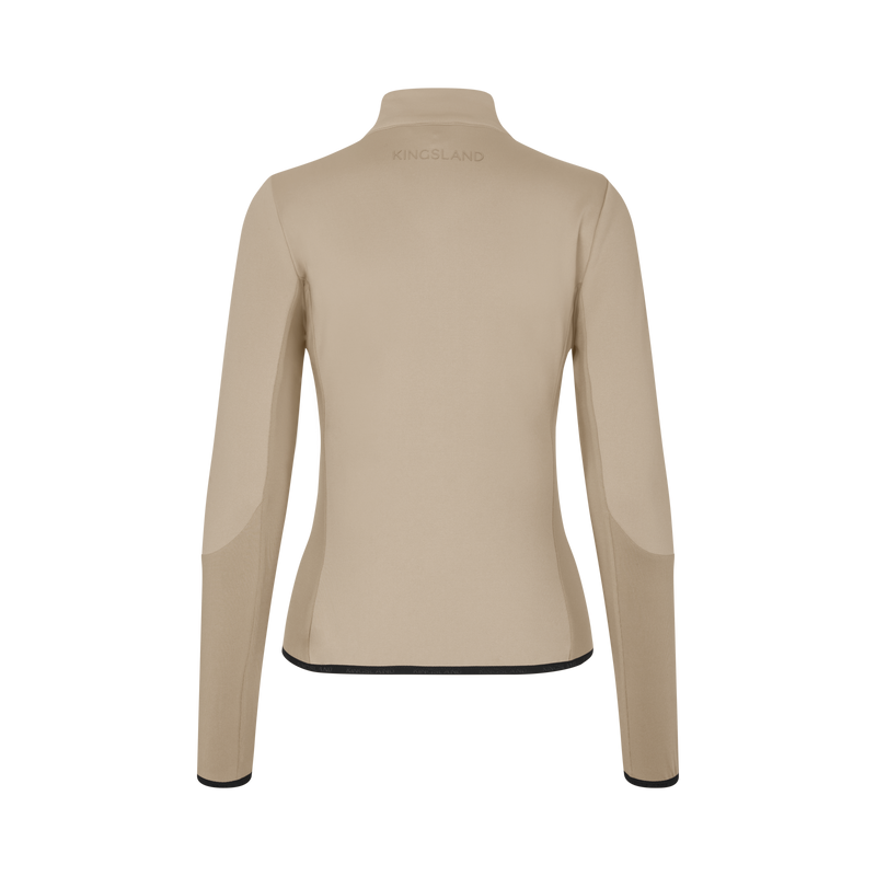 Kingsland Miley Fleecejacke, Beige Cobblestone