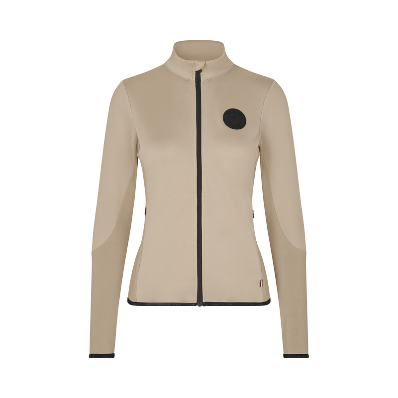 Kingsland Miley Fleecejacke, Beige Cobblestone