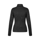 Kingsland Michela Knitted Rollneck, Black with glitter