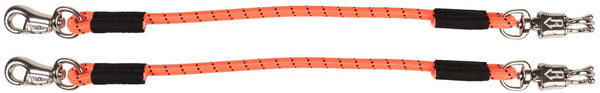 Harry's Horse Trailerlijn Elastisch Set 2 stuks, Oranje