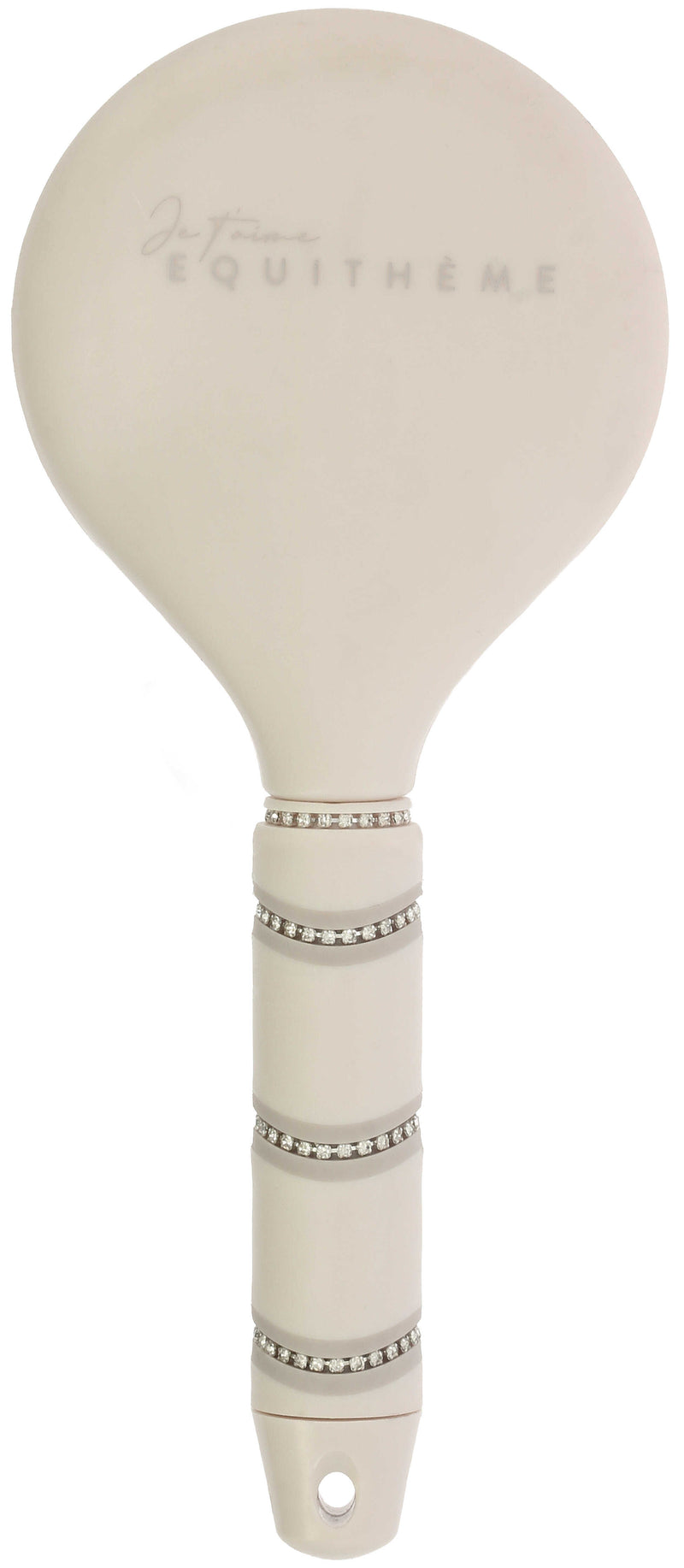 Equithéme Je T'aime Staart en Manenborstel Strass, Beige