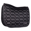 Harry's Horse Sattelunterlage Satin Denici Cavalli Amethyst, Schwarz