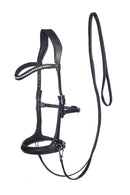 FRA Headstall Rebecca Bitless Side-Pull, Black