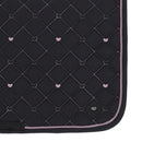 QHP Saddle Pad Lize, Black/Violet