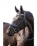 HB Showtime Headstall It is So Special, Black/Silver Glitter