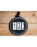 HB Showtime Contest Numbers Hot Fix, Black