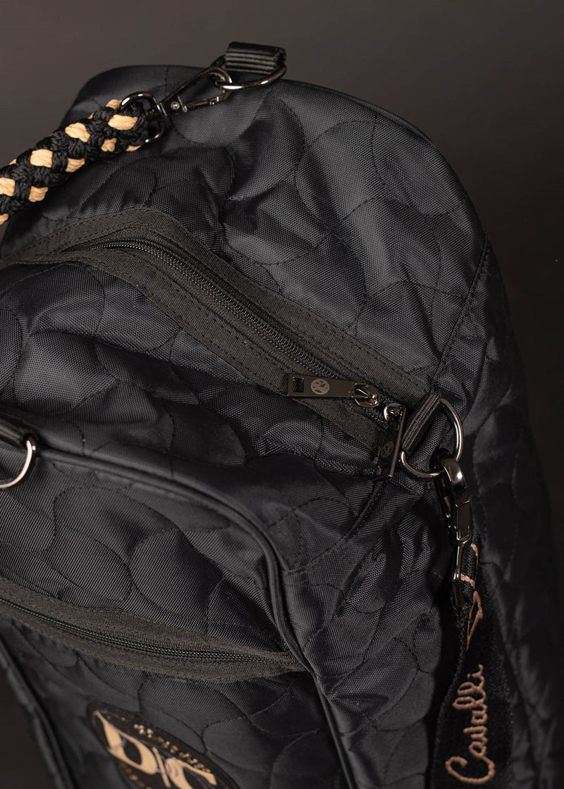 Harry's Horse Denici Cavalli Stardust Stiefeltasche, Schwarz