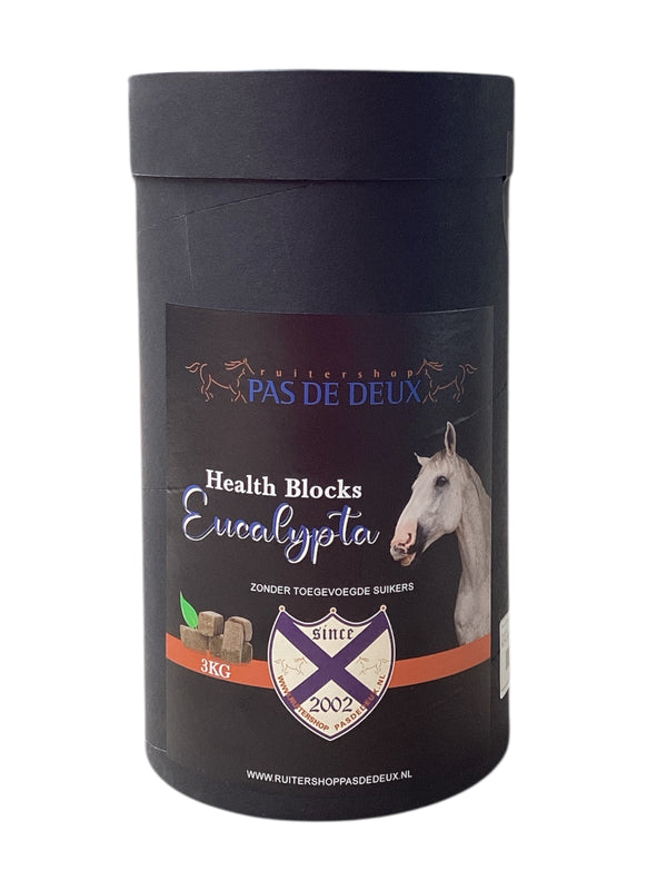 Pas de Deux Health Blocks Eucalypta 3 kg