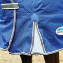 Weatherbeeta Comfitec Premier Free II, Medium/lite 100 grams, Afneembare hals, Blauw/grijs/wit