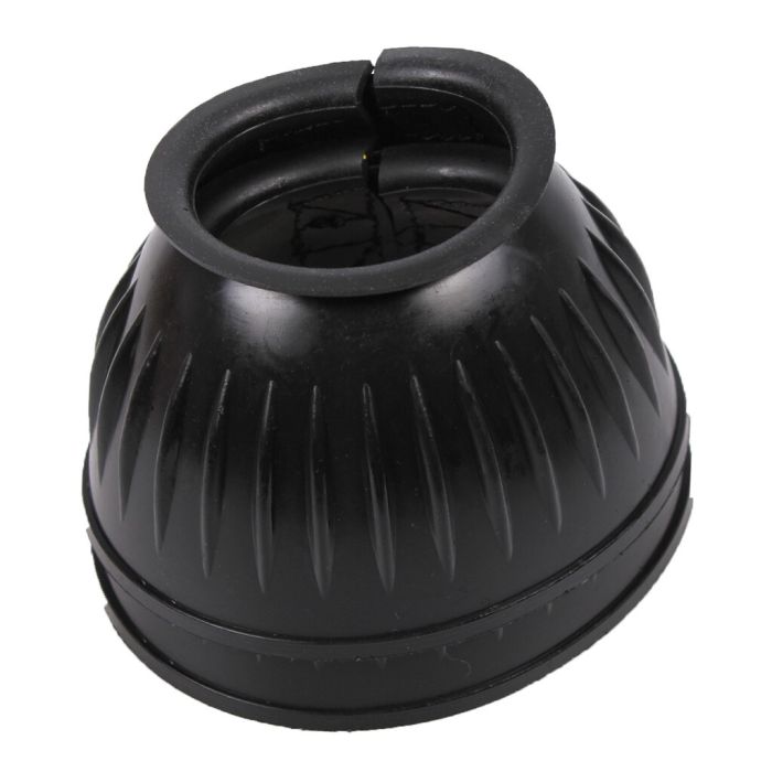 QHP Springschoen Rubber, Zwart