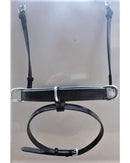 HB Nasenriemen-Zaumzeug austauschbar, Schwarz