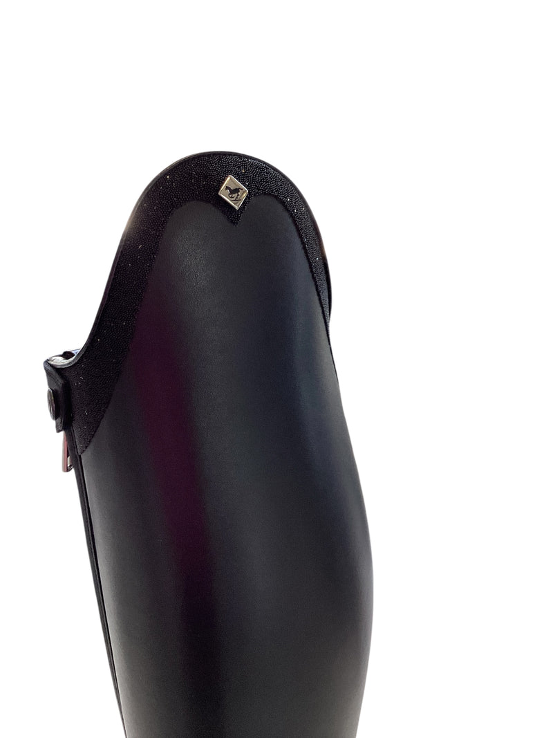 De Niro Bellini Capinera G34 Swarovski Fabric, Black