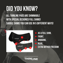 ThinLine Adjustable Shims, Black