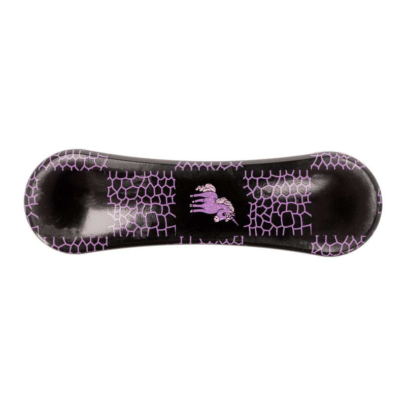 QHP Hoofdborstel Lize, Zwart/Violet