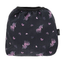 QHP Steigbügelschoner Lize, Schwarz/Violett