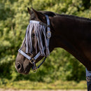 QHP Vliegenfrontriem Collection, Misty blue