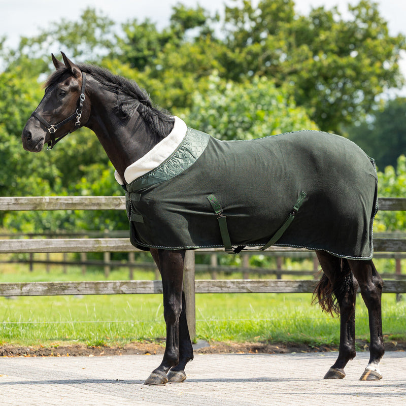 QHP Fleecedeken Brilliance, Deep Forest