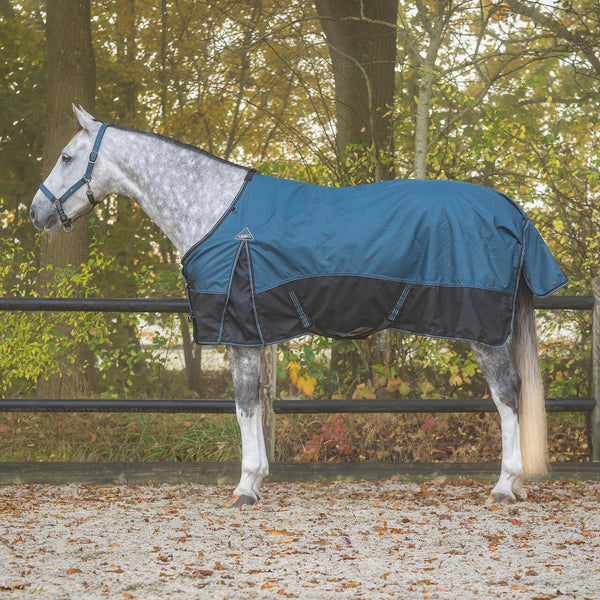 QHP Regendeken Turnout Collection 150gr, Mystic Blue