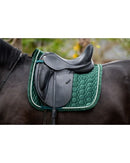HB Saddle Pad Showtime Velvet, Forest Green