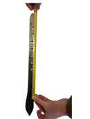 Einzelgurt mit Nylonschlaufe, Sonderanfertigung (32 bis 66 cm), schwarz