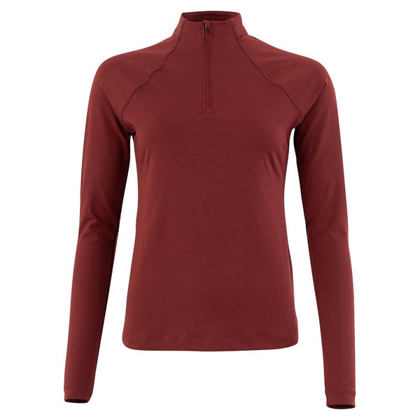 BR CLX longsleeve zip-up - Cabernet