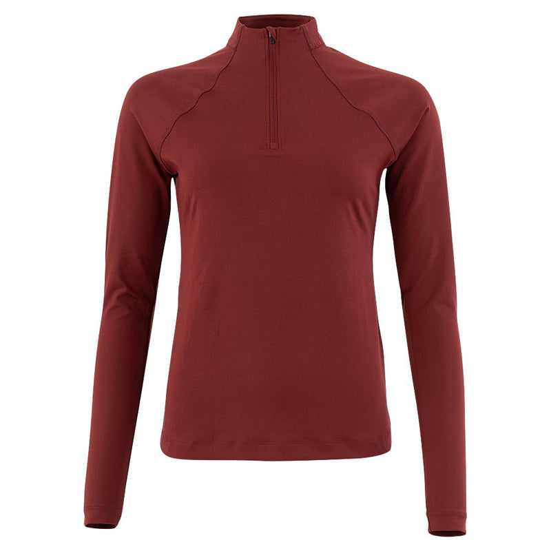 BR CLX longsleeve zip-up - Cabernet