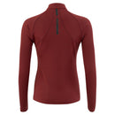BR CLX longsleeve zip-up - Cabernet