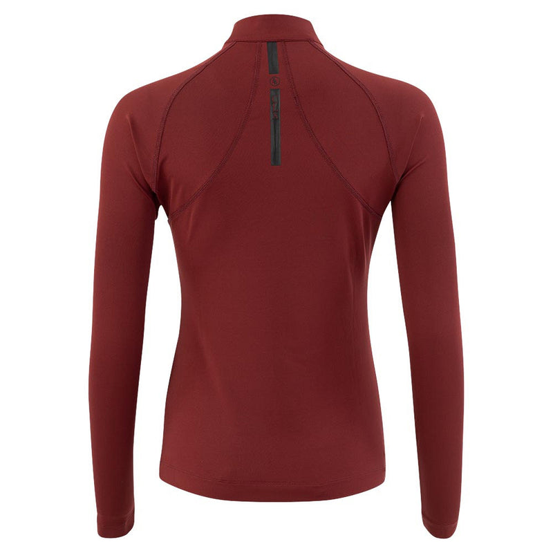 BR CLX longsleeve zip-up - Cabernet