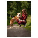 BR CLX longsleeve zip-up - Cabernet