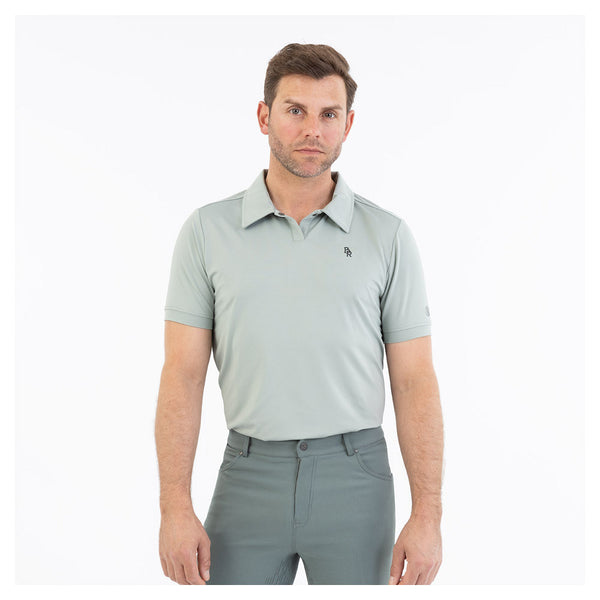 BR Heren Polo Ivar, Slate Gray