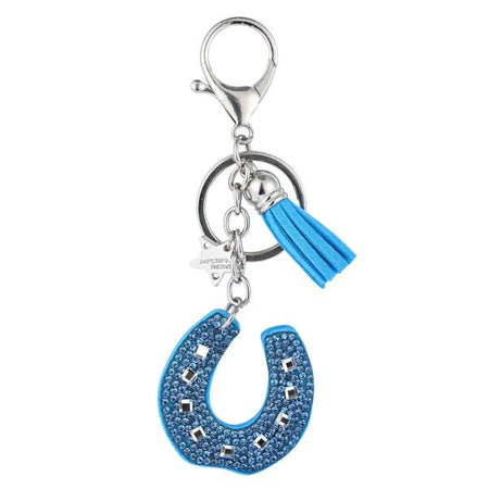 Imperial Riding Sleutelhanger Hoefijzer, Blauw
