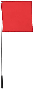 Hippo Tonic Ethologisch Trainingsstok met Vlag, Rood