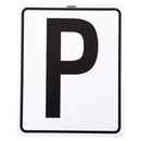 Premiere Reitschulbuchstaben, Weiß, Ergänzung für 20x60 m Reithalle