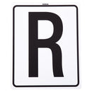 Premiere Reitschulbuchstaben, Weiß, Ergänzung für 20x60 m Reithalle