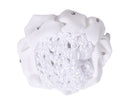 QHP Hair Bow Flower, White