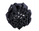 QHP Haarstrik Flower, Zwart