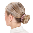 QHP Knotband Gloss, Wit/Roze
