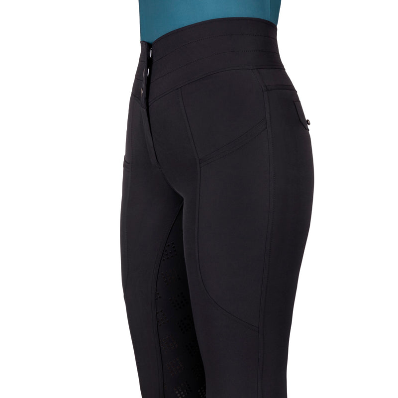 QHP Reithose Micah, Schwarz