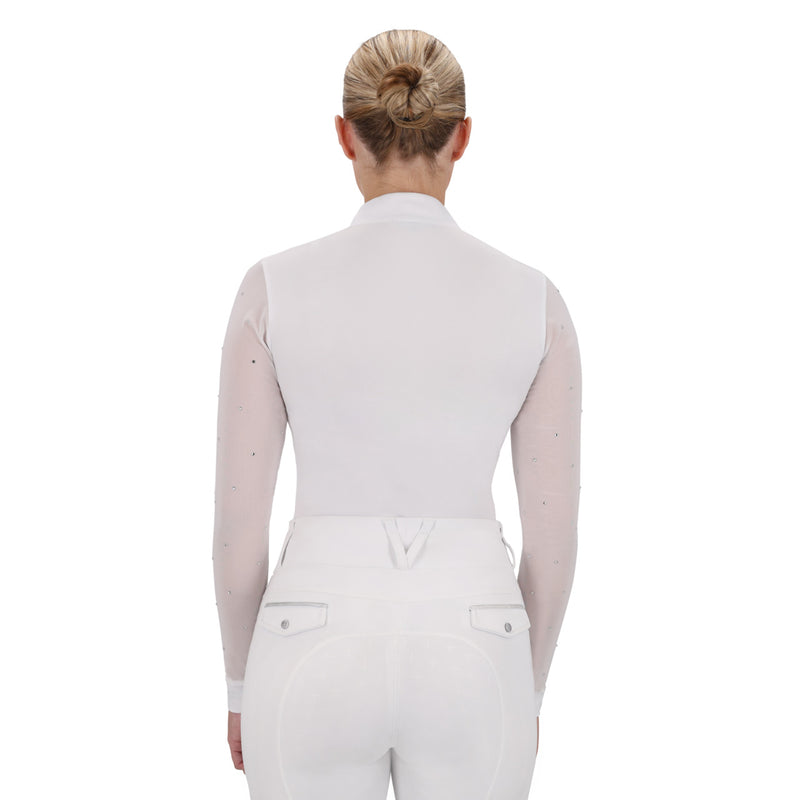 QHP Wedstrijdshirt Sennah, Zwart