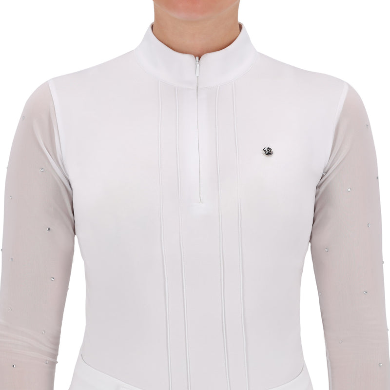 QHP Wedstrijdshirt Sennah, Zwart
