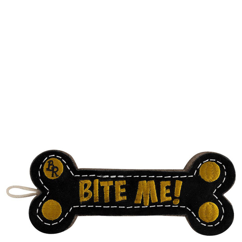 BR Hondenspeeltje Bot - Zwart/Geel