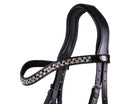 QHP Phaedra Headstall with Drop Noseband, Black