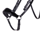 QHP Phaedra Headstall with Drop Noseband, Black