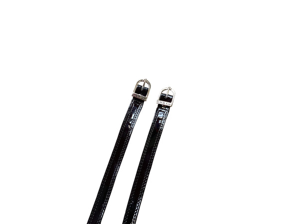 De Niro Sporenbandjes Patent, Zwart