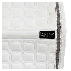 Anky Zadeldekje Pad Nylon Dressuur Luminous, Wit