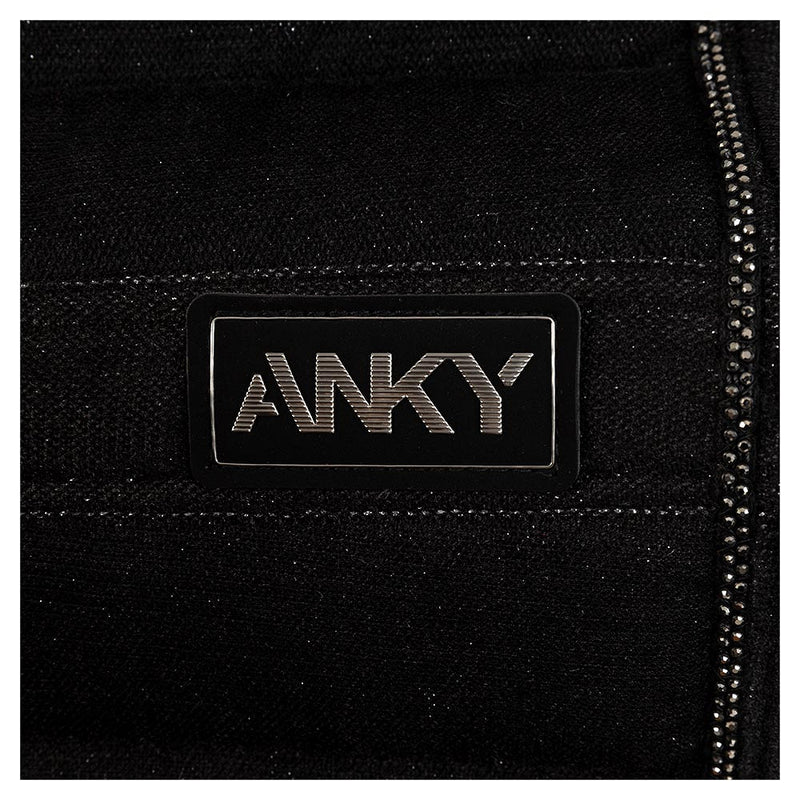 Anky Zadeldek Velvet Dressuur, Zwart
