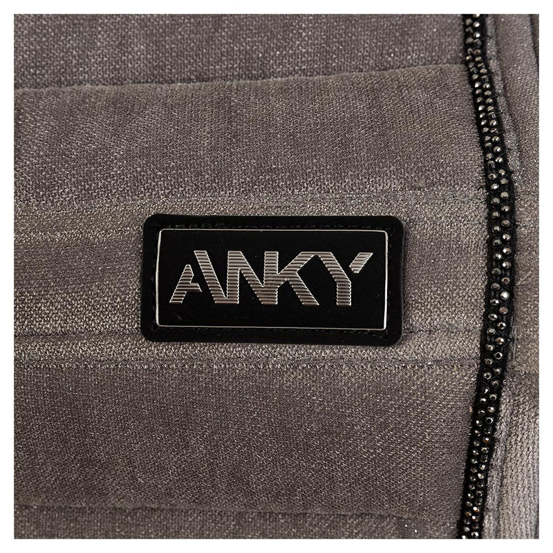 Anky Zadeldek Velvet Dressuur, Silver